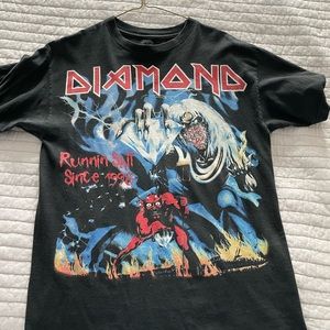 Diamond Iron Maiden tshirt